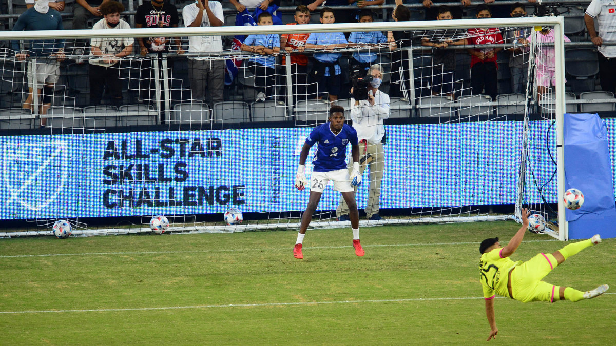 MLS and Liga MX take part in an All-Star skills challenge